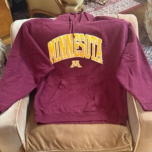 J. America Maroon Minnesota Hoodie